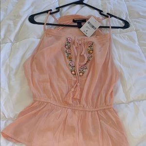 Forever 21 Peach Top - S